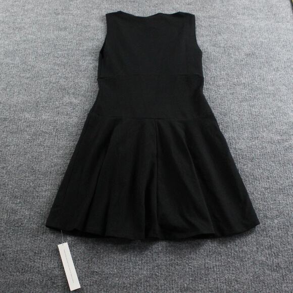 Reformation Dress Women Small Mayve Knit Mini Black Minimalist Quiet Luxury Chic - Picture 9 of 14